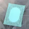Tarjetas Postales Caladas Cortadas con Láser con Agujeros Pequeños Que No Se Amarillean, Tarjetas de Encaje Láser, Bordes para Diarios, Impresión de Tarjetas de Boda
