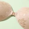 Encaje Fino Transpirable Vestido de Boda para Mujer Tirante Invisible Sexy Fruncido Anti-caída Copa Mango Parche para Senos Parche para Senos