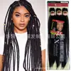 3Xeasy Trenza Cabello Exportación Rastas Africanas Ez Baja Temperatura Seda Retardante de Llama Set de Trenzas Grandes Crochet Cabello Mayoreo