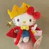 Colgante de Peluche Hello Kitty Gato Año Nuevo Kt Colgante para Bolso Decoración Navideña Adorno Navideño Decoración