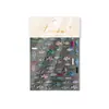 Tomoni y No Pierdas Pegatina Metálica para Uñas Material de Pegatina Estéreo para Uñas Sentido Avanzado Peces del Océano Joyería ms813