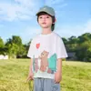 Camiseta de manga corta para niño Lanweiliyang ropa de verano 2026 nueva ropa para niños top fino de verano para bebé
