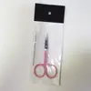 En Stock Tijeras de Belleza Curvas de Acero Inoxidable Cuidadosamente Seleccionadas, Tijeras para Cutícula, Tijeras para Vello Nasal, Tijeras para Cinta de Doble Parpado, Tijeras para Recortar Cejas