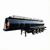 Exportación transfronteriza de camión cisterna de transporte de asfalto de 4 ejes, camión cisterna de transporte de petróleo, camión cisterna de mortero seco para cenizas volantes