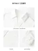 Elegante blusa de mujer de manga corta, nuevo diseño de nicho francés para el verano 2026, top estiloso con cuello en V que rejuvenece