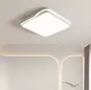 Lámpara de Sala de Estar Dormitorio Modelo Nuevo Dormitorio Principal Lámpara de Techo para Sala de Estar LED Espectro Completo Protección Ocular Nórdico Habitación Habitación Infantil Accesorios de Iluminación
