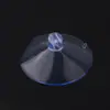 Ventosa Azulejo de Vidro Suporte de Parede Forte Cabeça de Cogumelo Transparente Dupla Face Perfurada Gancho Pequeno de Ventosa Decoração de Carro de Casamento Ventosa
