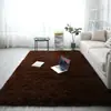 Alfombra larga de pelo para uso doméstico en sala de estar para niñas, alfombra de mesita de noche para dormitorio, felpudo de felpa de cobertura total, alfombra para sofá y mesa de centro