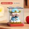 Figura de Gato de la Fortuna Moderna con Energía Solar, Mascota de la Fortuna que Mueve la Mano Automáticamente, Decoración para Coche, Regalo de Apertura Transfronterizo