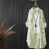 Camisa de Manga Larga de Largo Medio con Estampado de Letras para Mujer Verano Casual Holgada Cárdigan Ropa de Protección Solar Ropa de Playa para Mujer