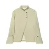 Blazer decorativo ZA para mujer, AliExpress, cuello semi-alto, con capas, transfronterizo, moda europea y americana, estilo popular, color como en la foto, otros