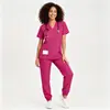 Traje de quirófano para doctor de comercio exterior, transpirable y no sofocante, conjunto de dos piezas para personal médico de hospital y clínica desde la fábrica de origen