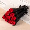 Regalo de San Valentín Clavel Jabón Individual Flor Rosa Regalo Evento de Empresa Pequeños Regalos Puesto Callejero Venta al por Mayor Ideas Creativas