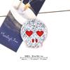 Nuevo estilo coreano, sombrero de mago de Halloween, calabaza, fantasma, calavera, murciélago, horquilla BOO, accesorios de joyería