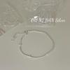 Pulsera Onihan S925 de plata esterlina con diseño de nicho, cuentas sencillas y ligeras, diseño creativo, pulsera de moda de alta calidad para mujer.