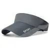 Chapéu de Sol de Moda de Verão de Secagem Rápida com Top Aberto para Homens e Mulheres, Proteção Solar Respirável Versátil Casual para Esportes de Ciclismo ao Ar Livre
