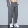 Pantalones Rectos de Verano Nasa2025 para Hombre, Sueltos y Fluidos, Estilo Dial de Seda de Hielo, Pantalones Casuales Simples para Niños