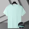 Marca de Tendencia Transfronteriza Holgada Talla Grande Manga Corta Moda Casual Secado Rápido Estampada Camiseta Malla de Hielo Camiseta para Hombre Verano Venta al por Mayor