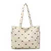 Estilo Preguiçoso Bolsa de Grande Capacidade Nova Bolsa Feminina Estilo Coreano Transfronteiriça Bolsa de Ombro Literária Harajuku Bolsa Tote para Aula de Estudante para Mulheres