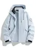 Chaqueta impermeable y cálida 3 en 1 marca Camel para mujer para montañismo y senderismo, chaqueta de plumón nueva para hombre para primavera, otoño e invierno