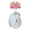 Brinquedo de alívio de estresse em silicone de grau alimentício para filhote de West Highland White Terrier, perfeito para apertar e liberar a tensão, pode ser usado como chaveiro de bolsa, chaveiro ou boneco de alívio de estresse
