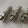 Conector Rosqueado Cônico, Conector de Mangueira Hidráulica, Conector Rosqueado Interno e Externo de Aço Inoxidável, Peça de Conexão de Transição