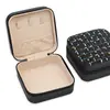 Caja de Joyería, Mini Caja de Almacenamiento, Pendientes, Pulseras, Caja de Costura Doméstica Compacta y Portátil, Bolsa de Almacenamiento para Joyería