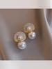 Brincos de pérola Full Diamond High-end Brincos de moda estilo coreano Internet Celebrity brincos elegantes Brincos femininos Chanel estilo all-match brincos