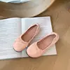 Primer encuentro Chica Jizhai mismo estilo~ Zapatos planos de ballet con lazo para mujer, zapatos tipo rollo de huevo, zapatos planos versátiles de suela plana