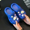 Pantuflas Creativas de Agujeros DIY para Niños Verano Niños Niñas Dibujos Animados Frescas Pantuflas de Casa Lindos Gatitos Pequeños Agujeros