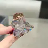 Mini Presilha de Cabelo de Cristal Doce e Fashion de Dongdaemun Coreano Grampo para Meio Preso Grampo de Princesa Acessório de Cabelo