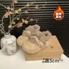 Zapatos peludos de suela gruesa con lazo dulce para mujer, nuevo estilo invierno 2026, sin cordones, punta redonda, forro de felpa, cálidos, zapatos de algodón estilo Birkenstock