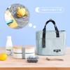 Nueva Bolsa Aislante de Moda, Bolsa de Almuerzo Tipo Cartera Pequeña, Bolsa de Almuerzo para el Trabajo, Bolsa Aislante de Papel de Aluminio, Bolsa para Comida de Estudiante Tipo Cartera