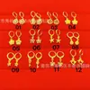 Aretes de Mujer Bañados en Cobre Dorado de Suministro en Vivo Aretes de Delfín Aretes de Estrella de Cinco Puntas Brillantes Multiestilo Joyería de Boda Venta al por Mayor