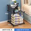 Mesita de Noche, Dormitorio Pequeño, Estante de Almacenamiento para Apartamento Pequeño, Multifuncional, Económico, Barato, Mini, Gabinete Simple para Habitación de Alquiler