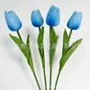 Flores Artificiales de Tulipa de PU con Tacto Realista, Ramo Hidratante Flores Decorativas, Flores Falsas para Decoración del Hogar, Adornos para Sala de Estar, Fabricante Transfronterizo