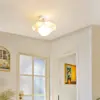 Luz de Teto Estilo Pétala Vermelha Amor Lar Creme Iluminação de Quarto Espectro Completo Proteção Ocular Iluminação Simples de Quarto Estilo Moderno Minimalista
