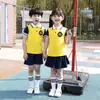 Uniformes de Jardim de Infância, Uniformes de Escola Primária Estilo Britânico de Verão, Roupas Esportivas, Roupas de Apresentação Infantil, Roupas de Formatura, Uniformes de Classe
