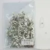 1440 arte de uñas blanco forma plana diamante tamaño pequeño mini gota de agua corazón cuadrado diamante transparente joyería k9 al por mayor