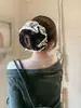 Scrunchie Oversized de Renda com Bolinhas Estilo Coreano para Mulheres, Novo Modelo 2026, Elástico para Coque, Corda para Cabelo para Penteados Presos