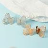 Nuevos pendientes de mariposa de moda, exquisitos pendientes de alta gama con un toque fresco y elegante, pendientes japoneses y coreanos para mujer con un cinturón exquisito.