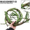 Decoración para Tanque de Cría de Reptiles, Raíces de Árbol para Reptiles Arborícolas, Paisajismo de Acuario, Madera Flotante, Raíces de Rododendro