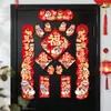 Pareados del Festival de Primavera, Pareados del Festival de Primavera, Pareados Magnéticos del Año del Caballo 2026, Pegatinas de Puerta con Bendiciones de Año Nuevo, Decoraciones de Año Nuevo, Decoraciones de Día de Año Nuevo