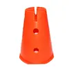 Auxiliares de treinamento de futebol, cones para treinamento de integração sensorial, bastões marcadores, cones de sorvete, obstáculos, ferramentas de treinamento para crianças