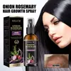 EELHOE Spray Capilar de Cebolla y Romero Hidrata Profundamente el Cuero Cabelludo para un Cabello Suave y Brillante Spray para el Cuidado del Cabello