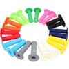 Motocicleta Off-Road Atv Quadriciclo Acessórios Atv 12 Cores Ultra-Macio Silicone Manopla Cola Porta de Abastecimento Manopla de Giro Luvas para Guidão