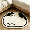 Tapete de Chão Gato Desenho Animado Falso Caxemira Banheiro Absorção de Água Antiderrapante Almofada de Pé E-commerce Fonte Uma Peça Dropshipping Estoque Disponível Atacado