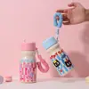 Nueva Taza Térmica de Acero Inoxidable de Alto Valor Portátil para Exteriores con Correa Mini Taza para Niños Taza de Agua Personalizable de Dibujos Animados