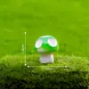 Micro-paisaje de Musgo Creativo Colorido Simulación Pequeños Hongos Jardinería Paisajismo Materiales Decorativos DIY Accesorios Pequeños Adornos