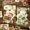 Paquete de 50 pegatinas Zaomo, con la serie "Billetes Antiguos Como Poesía", para diseños retro creativos, journaling, decoración de marcos de fotos DIY y collage